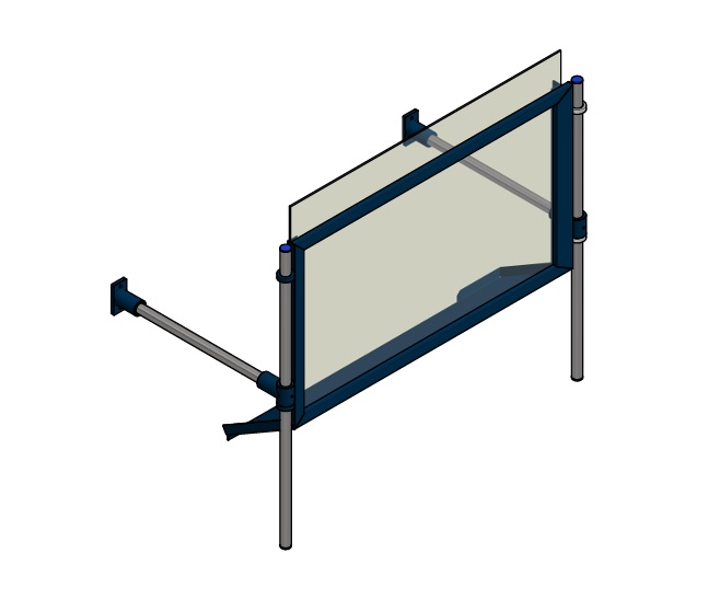 PANNEAU DE PROTECTION ARRIÈRE POUR TOURS | TSA Srl